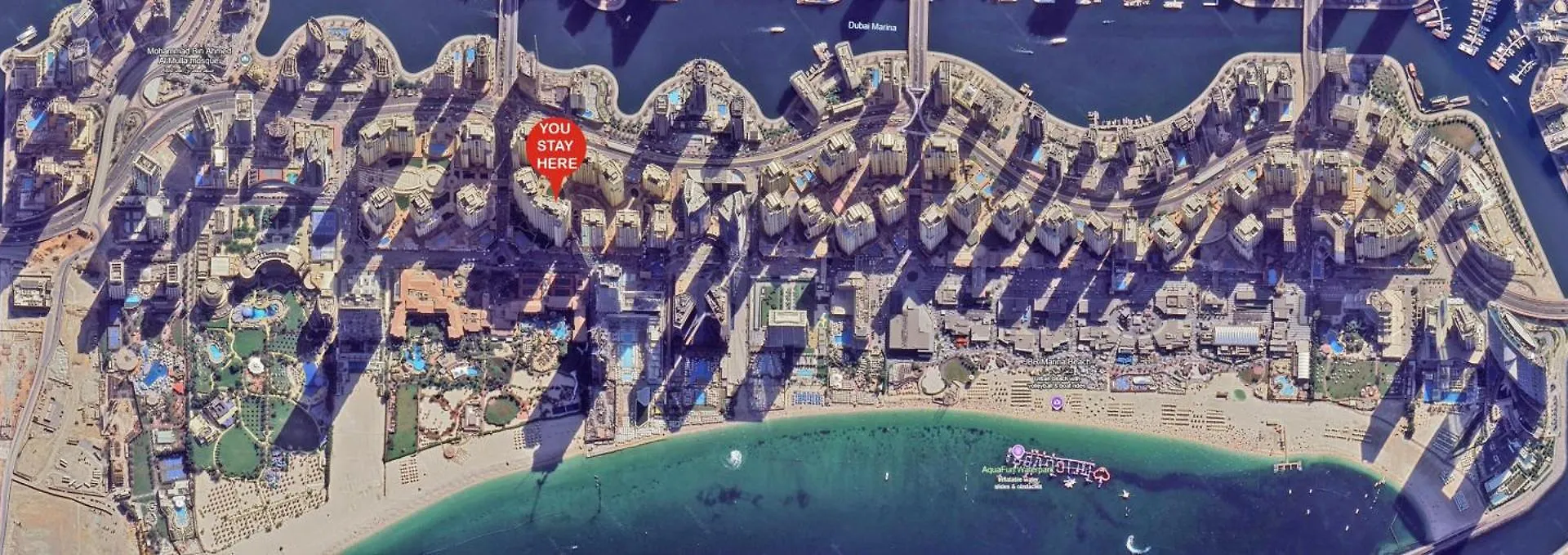 Apartment Palm & Sea View Beach Acess Jbr Walk Skydive Clubs Dubai