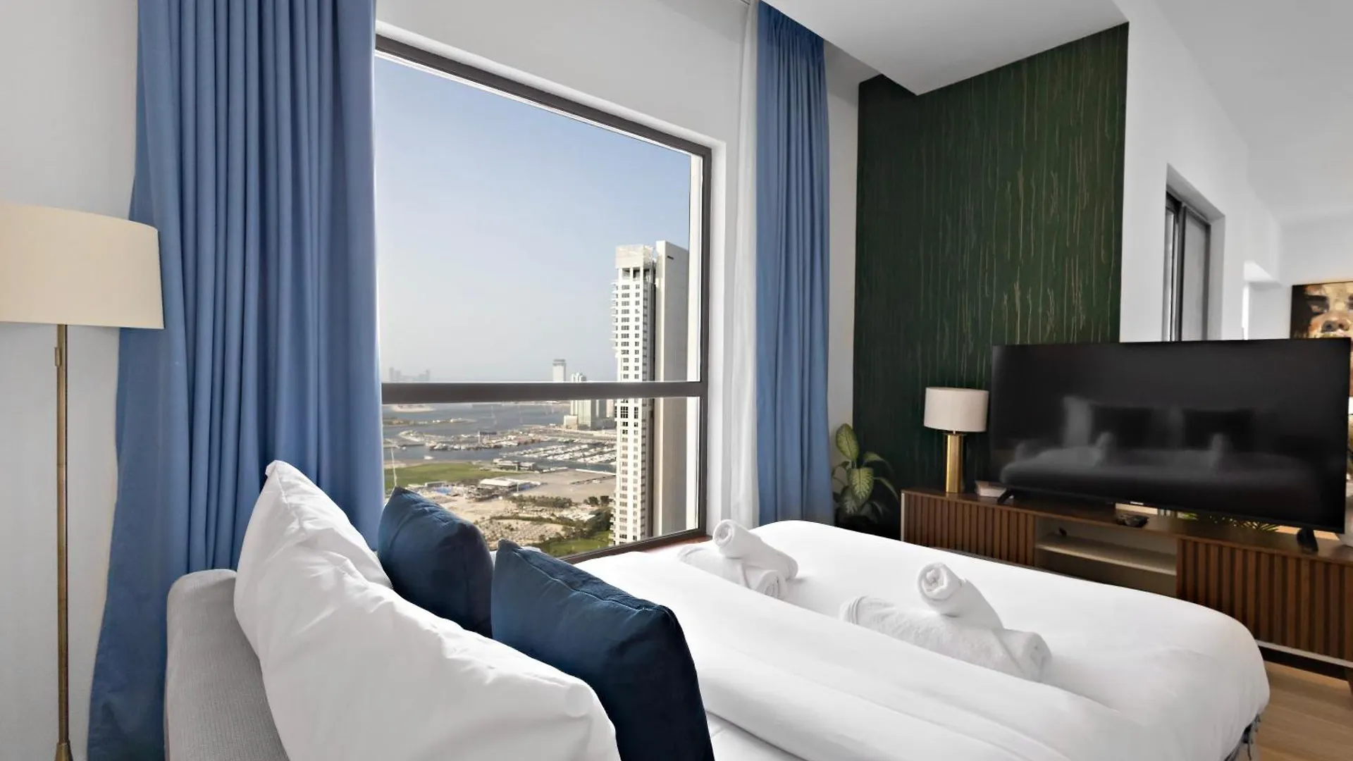 Palm & Sea View Beach Acess Jbr Walk Skydive Clubs 迪拜 公寓