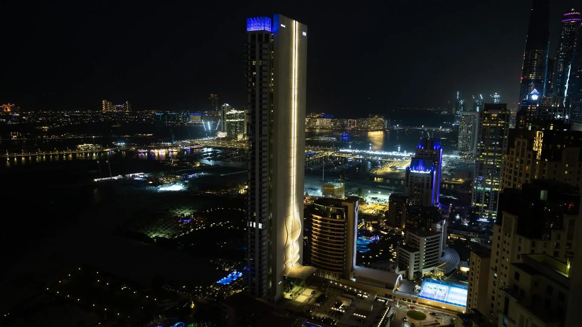 Palm & Sea View Beach Acess Jbr Walk Skydive Clubs 迪拜 0*,